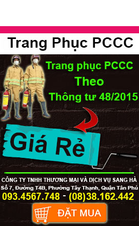 Trang phục pccc theo thông tư số 48/2015